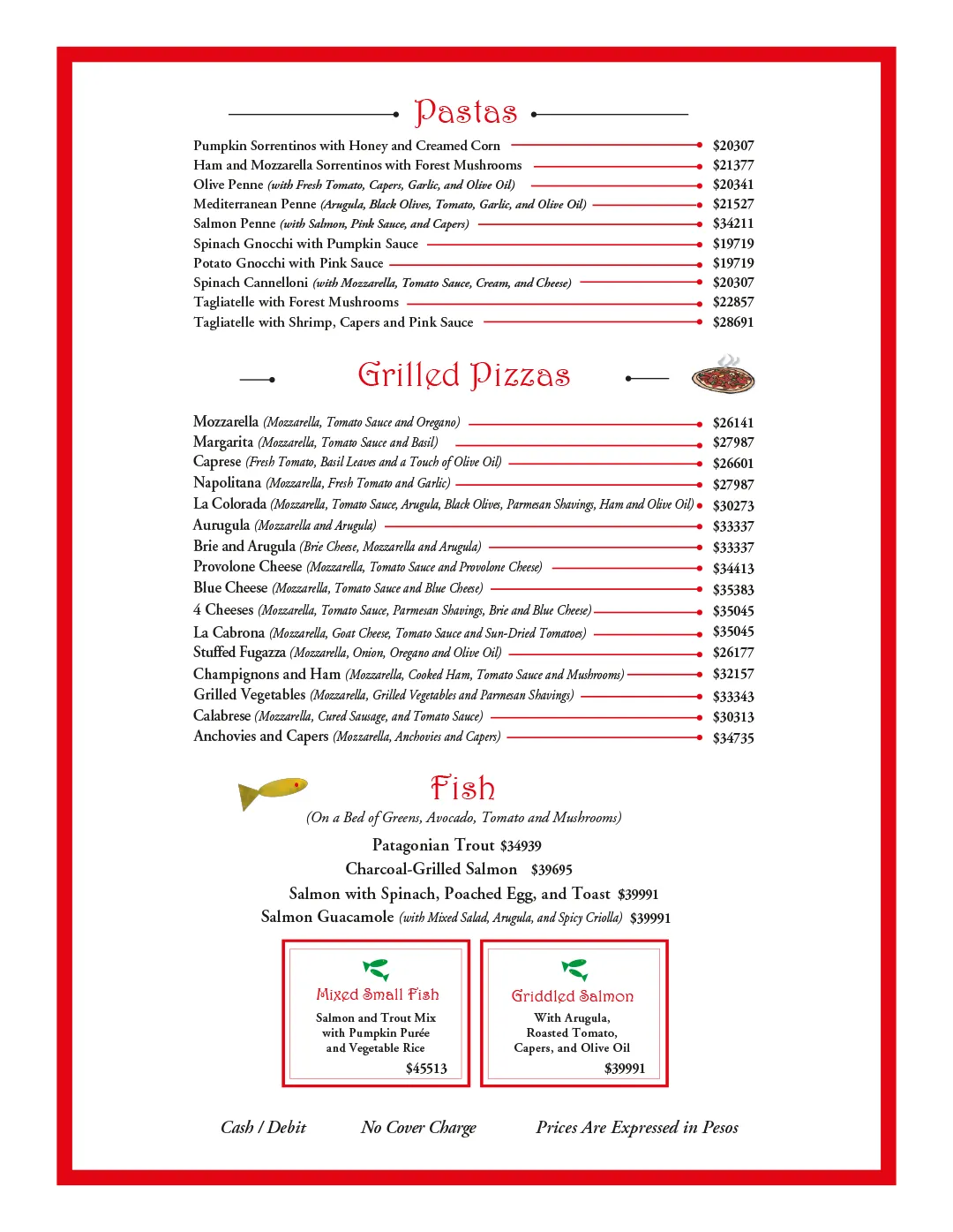 Menu — Page 4