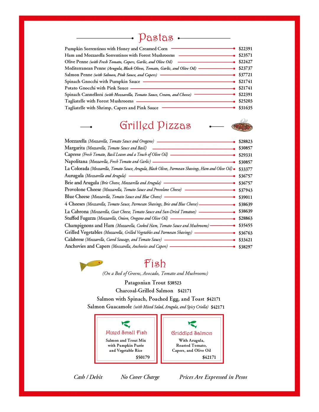 Menu — Page 4