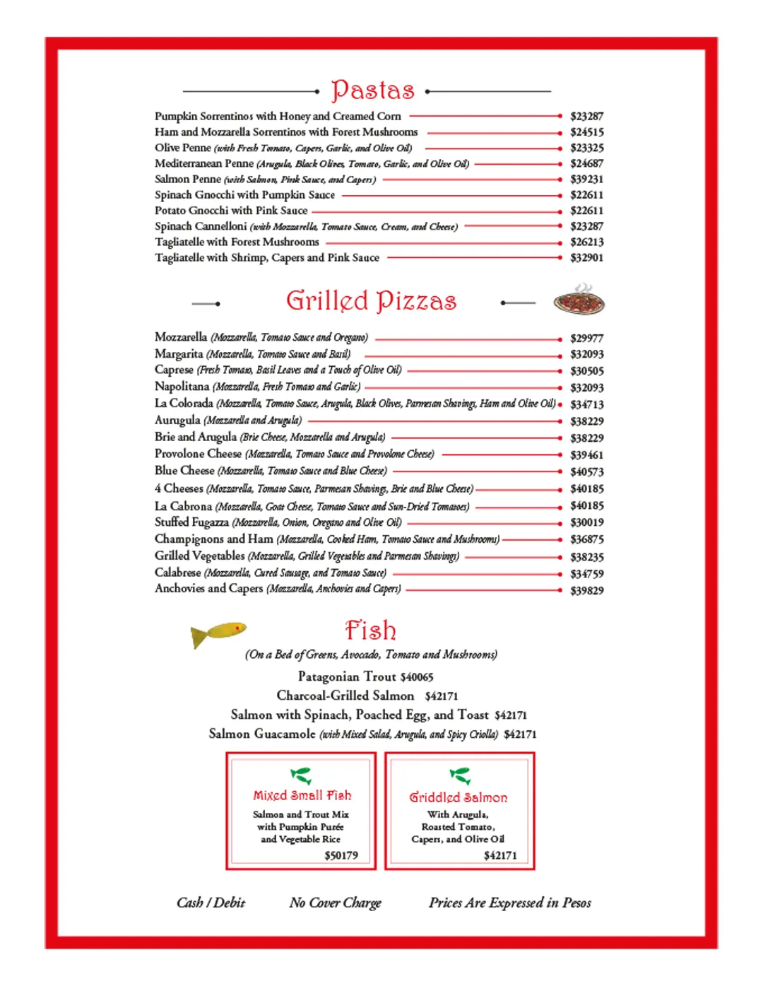 Menu — Page 4