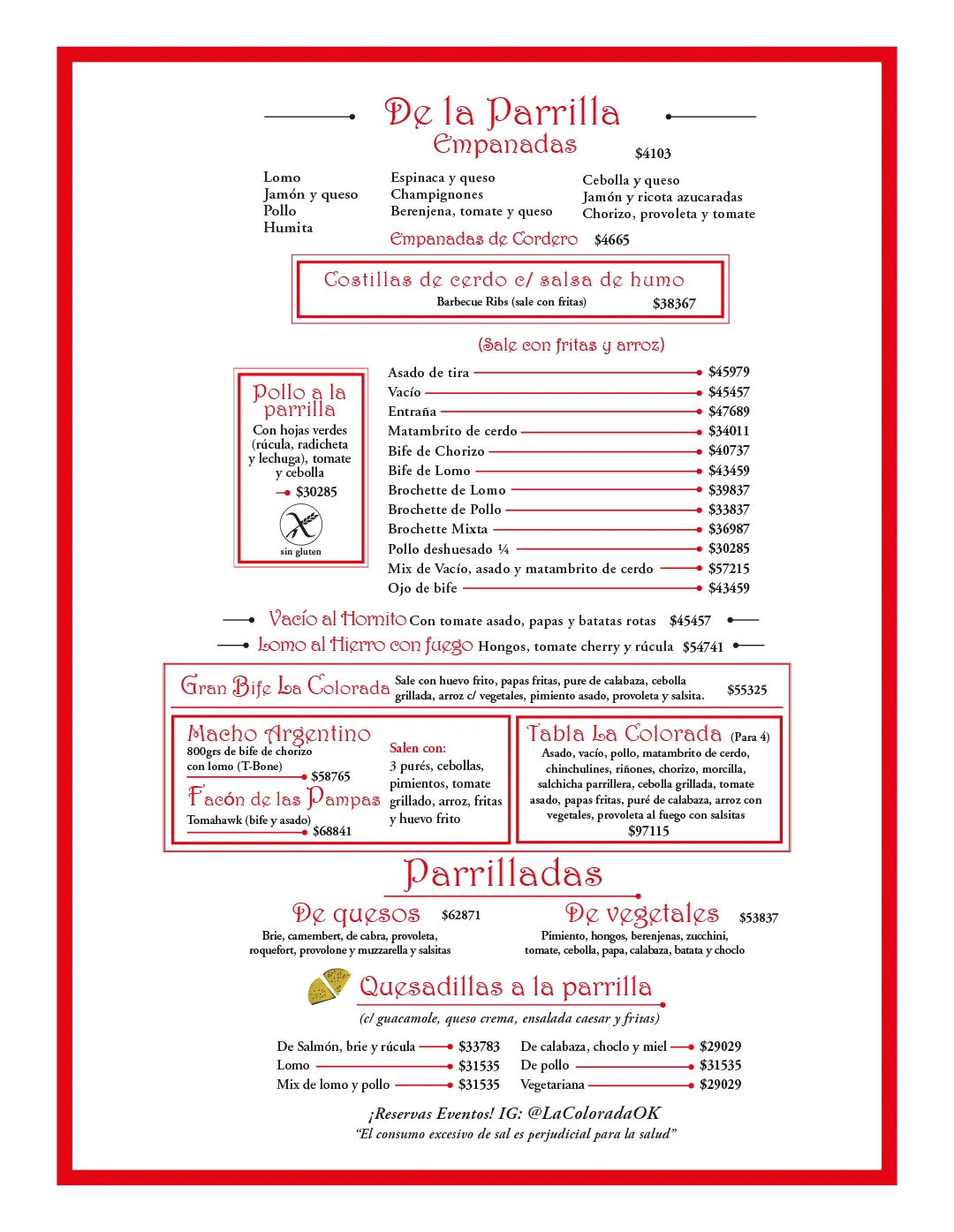 Menú — Página 3