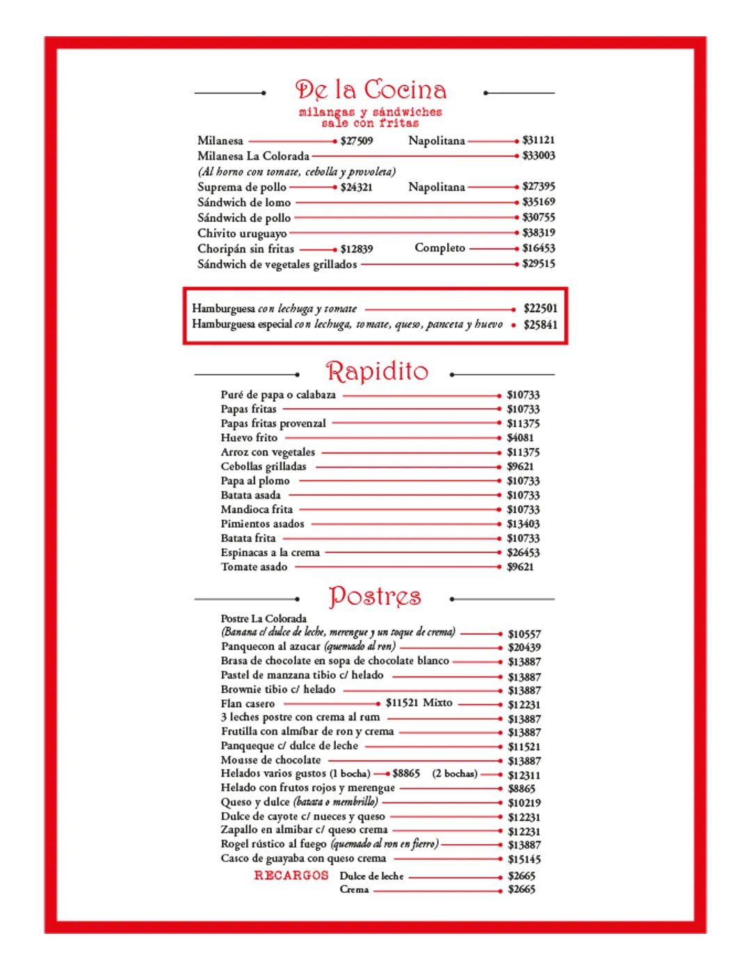 Menú — Página 5
